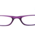Purple Rectangular Frame Reading Glass